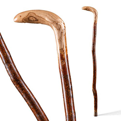 Brazos Wooden Walking Canes for Men and Women, Stable Walking Sticks for Seniors, Made in The USA - size: 37 Inch, style: Knob Root Hardwood 2