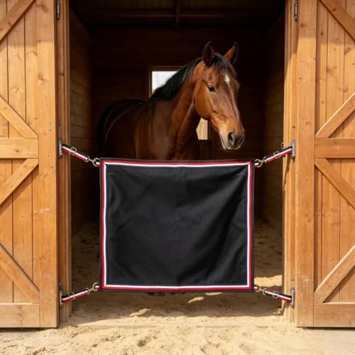 Horse Barn Guard Secure Portable Strap Buckle Adjustable