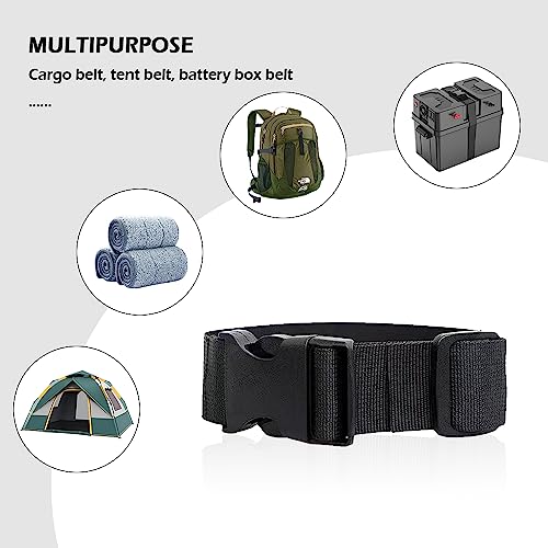 39 Inch Battery Hold Down Strap with Adjustable Buckle,Universal Car Battery Tie Down Strap for Battery Boxes Marine,RV Battery Box,Cargo,Tie Down Strap Battery Straps