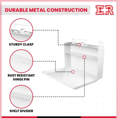Ever Ready First Aid Metal Case, No.25 – 11” x 7.5” x 2.5” - size: 11" x 7.5"