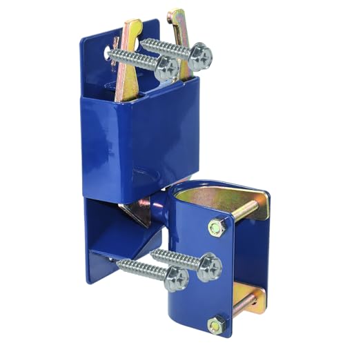 S16100300 Heavy Duty Two Way Gate Latch 1-5/8" to 2" Diameter, Blue - color: 1XS16100300