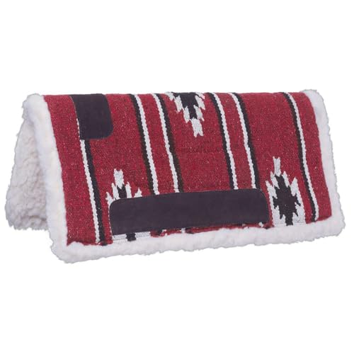 Tough 1 Tough-1 Miniature Sierra Saddle Pad - color: Red/Black/Cream
