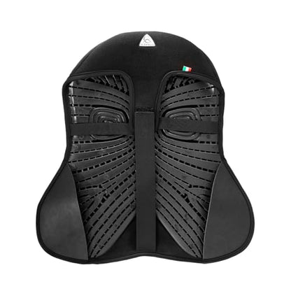 Acavallo Air Plus Gel Seat Saver Dri-Lex, 10 mm, Medium, Black - size: Medium