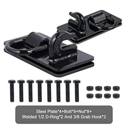 Heavy Duty Tractor Bucket Hooks, 2-Pack