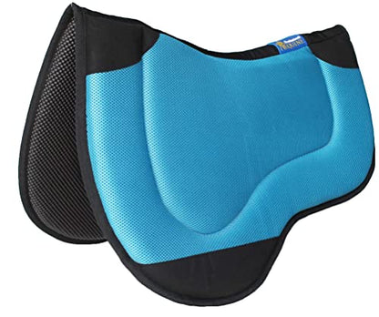 CHALLENGER Western Horse Saddle PAD Endurance Neoprene Tacky Tack Non Slip Memory Foam 39195