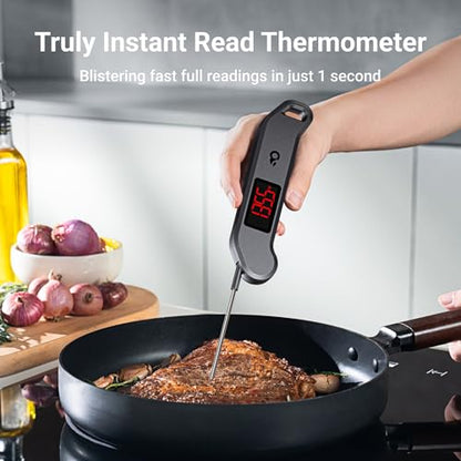 ThermoMaven 1 Sec Professional Digital Meat Thermometer, ±0.5℉ Accuracy - color: Black