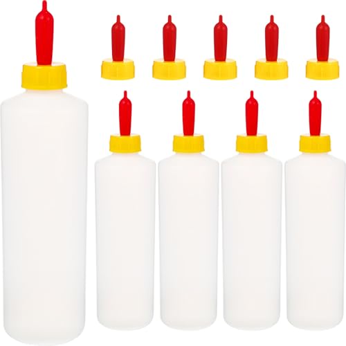 Abaodam Lamb Feeding Bottle Kit with Replacement Nipples, 400ml