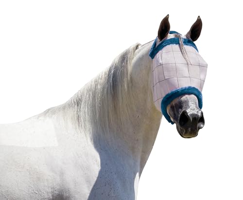 Farnam SuperMask II Horse Fly Mask Without Ears, Small Horse/Arabian Size - size: Small Horse/Arabian