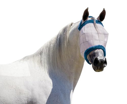 Farnam SuperMask II Horse Fly Mask Without Ears, Small Horse/Arabian Size - size: Small Horse/Arabian