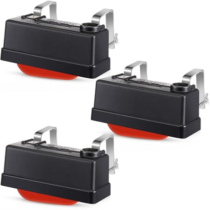 Threlaco 3 Pack Float Valve Automatic Water Level Control for Tank,Plastic