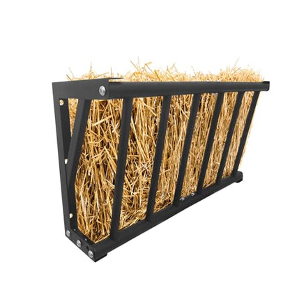 Hay Feeder for Horses, 27 Inch Long Wall Mounted Hay Rack - size: 27 inch