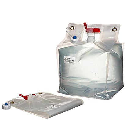 Wolverine Tuff Bottle 5 Gallon/20 Liter Collapsible Water Container with a Red Fast Flow Spout