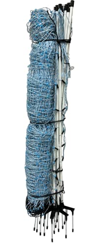 All-Purpose Utility Netting (35" x 164') Electric Fence for Goats, Sheep, Gardens, Beehives, Dogs, and More for Backyards, Homesteads, Farms and Ranches - size: 35" x 164'