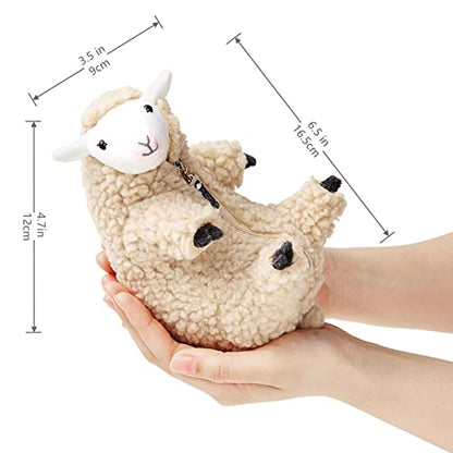 Furvana Shaved Sheep Stuffed Animal