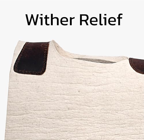 BLACK HOOF Steam Pressed Merino Wool Felt Contoured Pad - size: 3/4