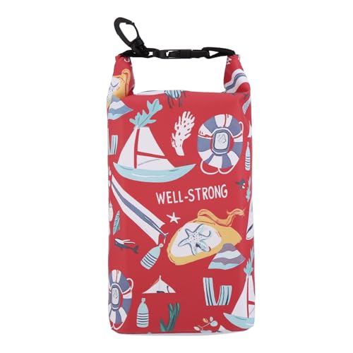 Waterproof First Aid Kit for Boat Marine Roll Top Dry Bag Red Sea - color: Ws011-redsea