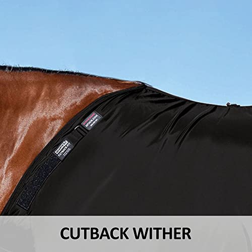 Dura-Nylon Minature Horse Stable Sheets | Ultimate Equine Comfort & Protection | Keeps Coats Smooth & Shiny | VTEK | Open Front | Legstrap | - size: Horse Size 82