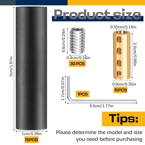 Relaxweex 15 Sets Underground Wire Splice Kit Suit for Wire Under 12 Awg Amp Splicing Quick Wiring Connection Nut Kit Terminal with Shrink Tubes and Screws Circuit Connector(80V) - style: 80v