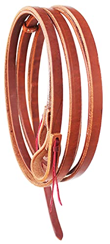 Horse 7' 4" x 5/8" Horse Western Harness Leather Tie End Split Reins 66RT15