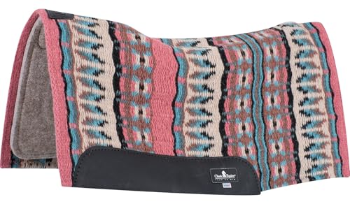Classic Equine ESP Contour Blanket Top Pad, 3/4-inch, Tabasco-Black, 32 x 34