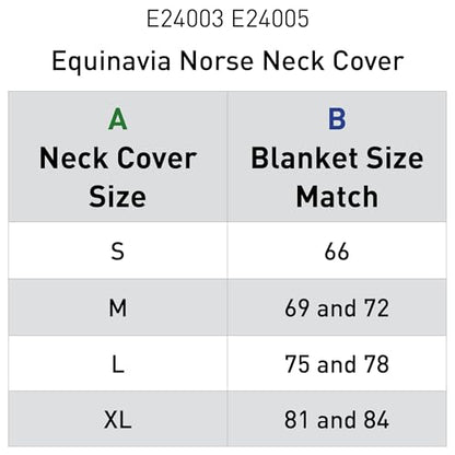 Equinavia Norse Turnout Neck Cover No Fill | 600 Denier - Black - S - color: Black, size: Small
