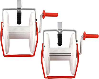 2 PACK 3:1 Geared Electric Fencing Standard Reel - size: 0 feet x 2 standard reel