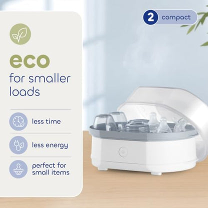 Chicco 3-in-1 Electric Steam Sterilizer for Baby Bottles & Accessories - size: Countertop Sterilizer, style: 3-in-1 Modular Sterilizer - New Model