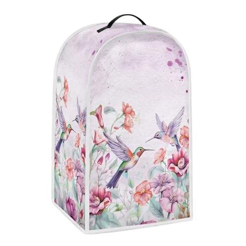 Hummingbird Kitchen Appliance Covers Food Processor Cover Polyester Coffee Maker Cover or Toaster Cover Stain Resistant Blender Cover for Stand Mixer Kitchen Home Soft - color: Hummingbird