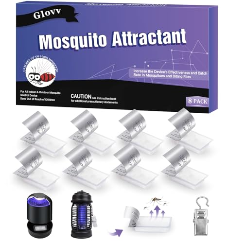 8 Mosquito Attractant Bait Refill Lure for Bug Zapper, Compatible All Trap - size: 8 pack