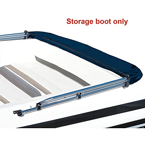 SavvyCraft Boat Bimini Top Cover Storage Boot, Navy 54"-60" W - color: Navy, size: 54"-60" W