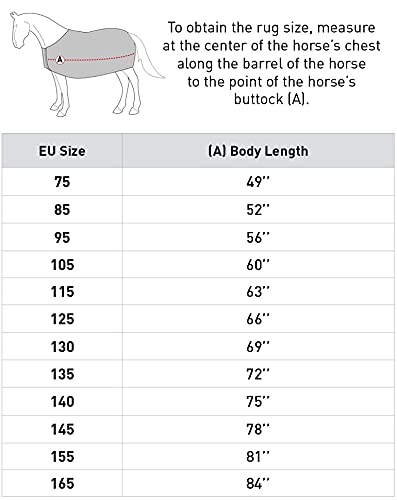 HORZE Nevada 1200D Lightweight Turnout Sheet