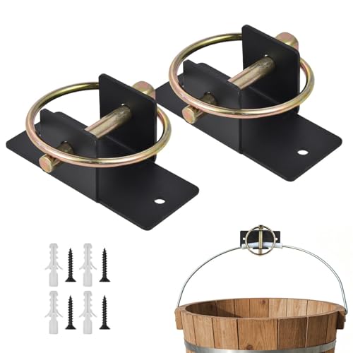 Barn Bucket Hook Feed Holder Hanger with Pin