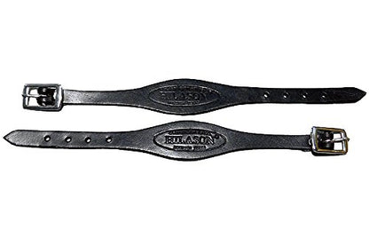 HILASON Western Leather Tack Horse Saddle Stirrup Fender Hobble Straps - color: Black