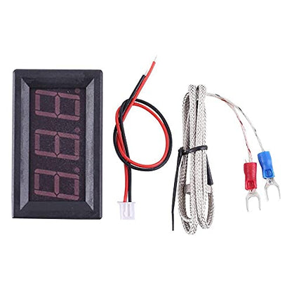 PEMENOL 12V Red Fahrenheit Digital Temperature Meter