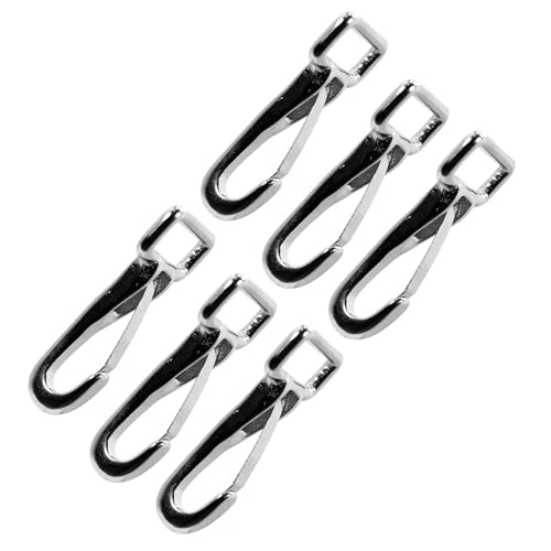 Jeffers Spring Snap with Square Eye 1" x 3-1/4" – Metal Snap Hook Clip for Rope, Lead, Horse Tack, Halter, Pet Chain & Dog Leash, Secure Attachment for Barn, Farm, Camping & Outdoor Use - 6 Pack - size: 6 Pack