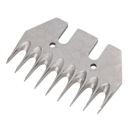 Sheep Shears Replacement Blades, Professional Stainless Steel Precise Teeth Design for Efficient Shearing, with Easy Installation, for Sheep Thick Coated Animal Hair Grooming (9 Teeth)