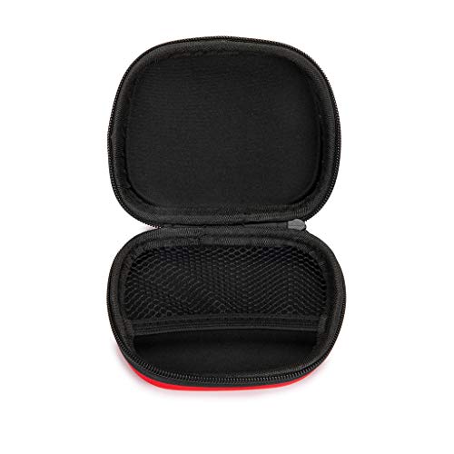 First Aid Hard Case Empty, First Aid Hard Case First Aid EVA Hard Red Medical Bag for Home Health First Emergency Responder Camping Outdoors (5x4x1.8 Small) - size: Small (Pack of 1)