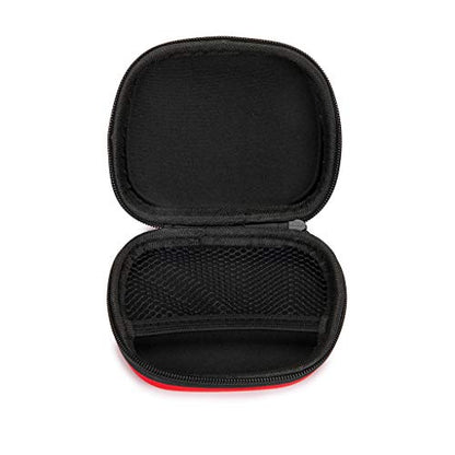 First Aid Hard Case Empty, First Aid Hard Case First Aid EVA Hard Red Medical Bag for Home Health First Emergency Responder Camping Outdoors (5x4x1.8 Small) - size: Small (Pack of 1)