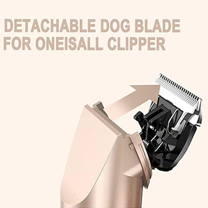 Replacement Blade Set Compatible with oneisall Low Noise Dog Clippers - color: 0.5MM+3MM+6MM