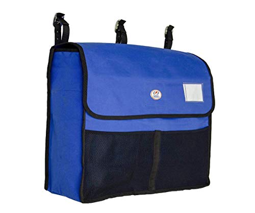 Derby Originals Premium Horse Blanket Storage Bag with Mesh Pockets - Includes Four Desiccant Pouches to Keep Blankets Fresh - color: Royal Blue