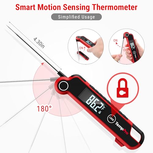 TempPro TempSwift Instant Read Meat Thermometer Digital