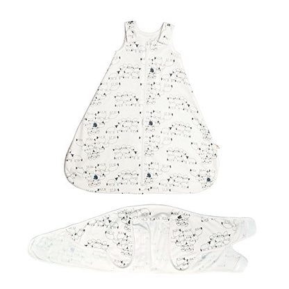 Ergobaby Baby Sleeping Bag and Swaddle Set, Sheep