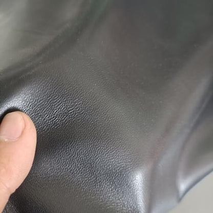 Sheep Skin, 0.7-1.0mm Thick, for Gloves, Clothing, Leather Sheets for Crafts and Arts (Black 10-11 Square feet) - color: Black 10-11 square feet