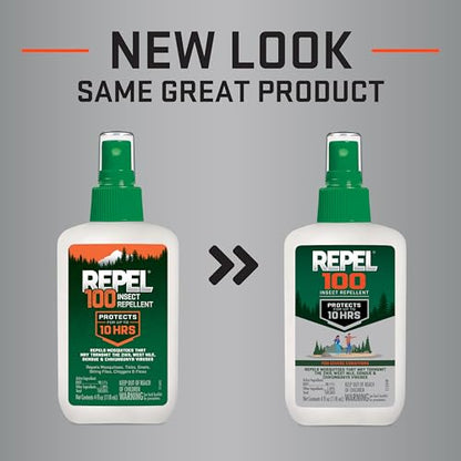 Repel 100 Mosquito & Insect Repellent 4 Oz, 98% DEET - size: 4 Fl Oz (Pack of 1)