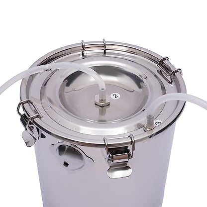 5L Goat Milking Machine, 110V Electric Pulsation Vacuum Milker