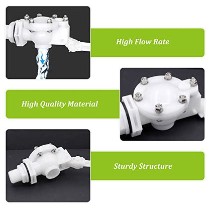 3/4 Inch Water Float Valve for Water Tank, High Flow Rate - size: 12.9" in length