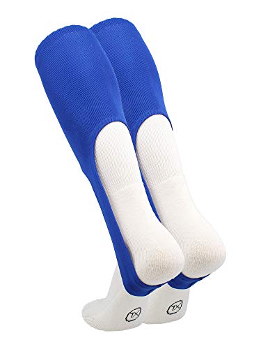 TCK 9 Inch Solid Baseball Stirrups - Adult and Youth - color: Royal, size: Medium