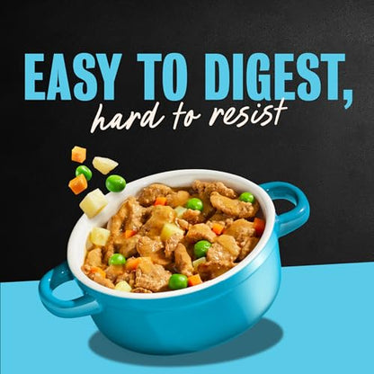 Cesar Loaf and Delights Wet Dog Food, Variety Lovers Pack, 3.5 oz, 36 Count | Real beef or chicken #1 ingredient, no fillers or artificial flavors, easy to digest, slow-cooked, easy-peel trays - size: 36 Count (Pack of 1)