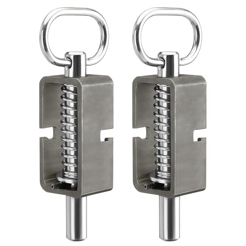 Spring Latch, Trailer Gate Latch, Heavy Duty Spring Loaded Gate Latch Pin