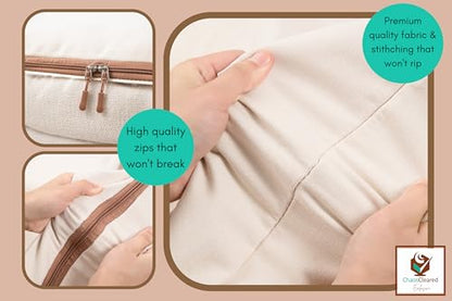 100% Cotton Cashmere & Wool Storage Bag – Breathable Sweater Storage Bag for Cashmere, Wool, Knitwear & Delicate Garments – Dust & Moisture Protection - size: Cashmere Bag